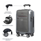 Platinum Elite Hardside Carry (Carry-on with Laptop Pocket 21-Inch / Vintage Grey)