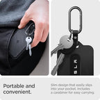 Key Card Holder Case for Tesla Model Y (Carbon Weave)