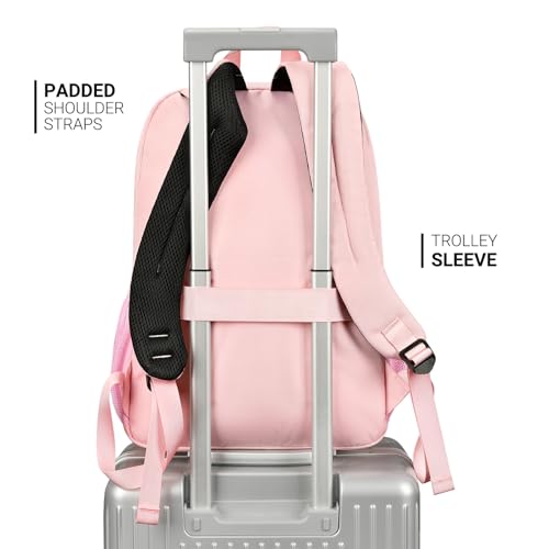 36L Backpack for College (Pink / 18.5 Inch)