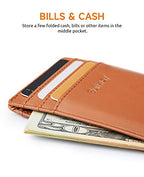 Mens Slim Wallet (Seattle Brown)
