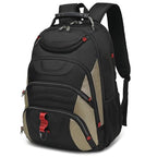 Laptop Backpack for men (17.3 / Black&khaki)