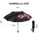Compact Travel Umbrella (beauty plum (Auto))