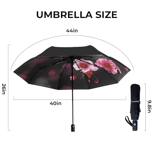 Compact Travel Umbrella (beauty plum (Auto))