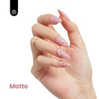 Beetles Nude Pink Gel Nail Polish 15ML Soak Off UV Gel for Nail Art DIY (E - Creme Nude | Dusty Mauve)