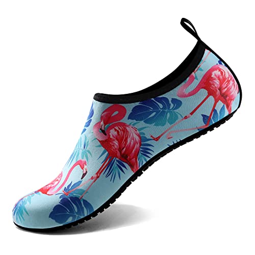 Water Shoes for Women Men Quick (5-6 Women/4-5 Men / Flamingo)