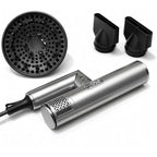 Dual Voltage Travel Hair Dryer (Grey Silver)
