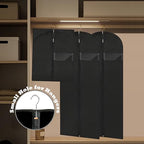 Dress Bags for Gowns Long (Black / 65''- 2 Pack)