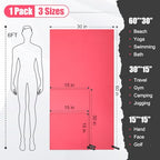 Quick Dry Travel Towel (Red)