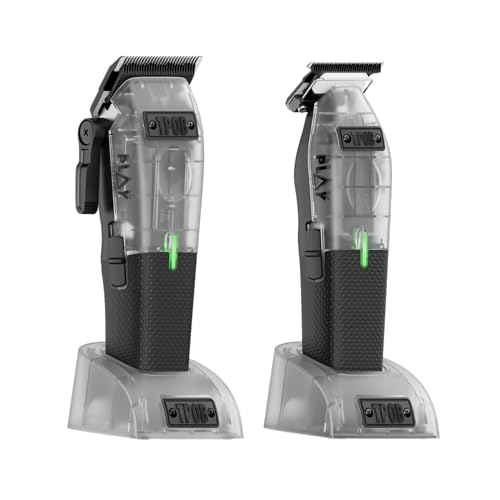 Mini Play Professional Hair Clippers (Transparent Set)