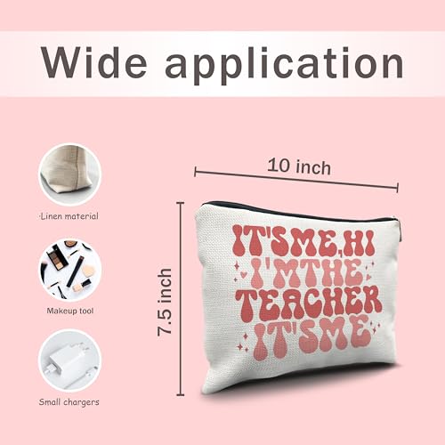 Teacher Accessories Survival Kit Makeup Cosmetic Bag (Teacher-24)