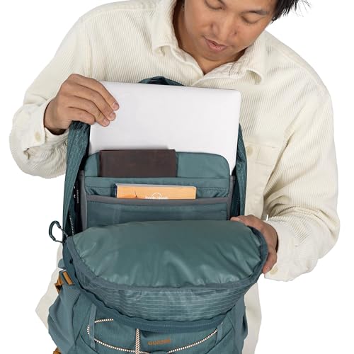 Quasar Commuter Backpack (Moss Green-earl Grey Heather)