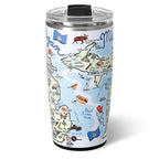 22oz Insulated Travel Mug with Handle & Lid (Michigan / 22 Ounces)