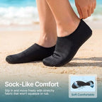 Water Shoes for Women Men Quick (8.5-9.5 Women/7.5-8.5 Men / Black-nw002)