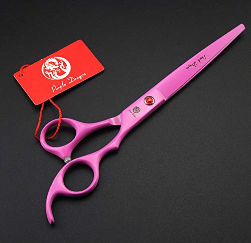 7" Dog Grooming Scissors Set with Rhinestone Accent (Pink)