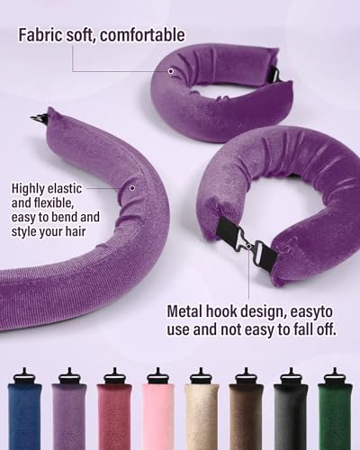 Heatless Hair Curler Overnight Curls
