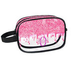 Customized Travel Makeup Toiletry Bag (Pink C)