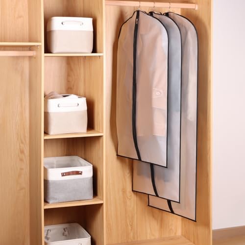 Suit Bags for Closet Storage Garment Bags for Hanging Clothes 43 in (43"-10Pack)