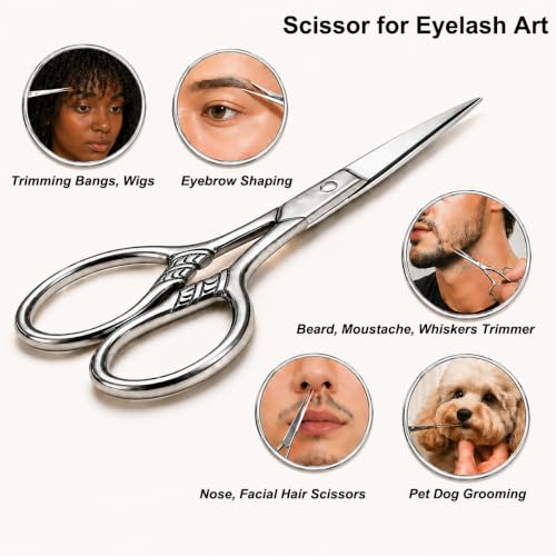 Small Precision Scissors (Stainless Steel Color)