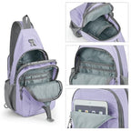Sling Bag for Men Women (Taro Purple)