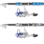 Fishing Pole Combo (6.9ft Blue & Grey Combos)