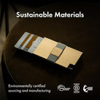 Aluminum Cardholder Wallet for Men (Gold)