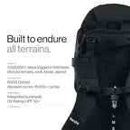 Mountain Scandinavian Hiking Baby Carrier Backpack (Mountain Black)