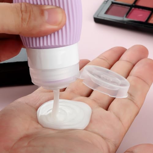 Travel Bottles for Toiletries (2 Ounces / Seafoam Green)