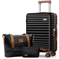 Expandable Luggage (Jet Black / DB/TB/28in)