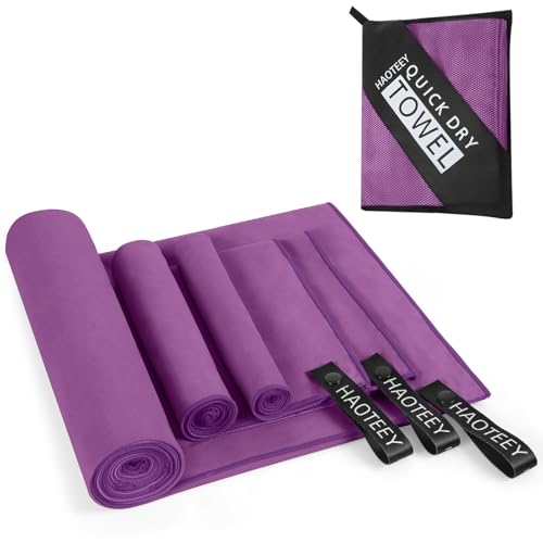Quick Dry Travel Towel (Purple)