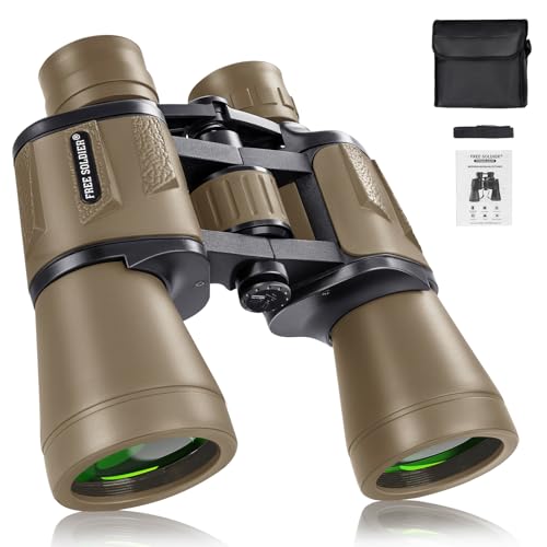 20x50 High Powered Binoculars for Adults (Mud)