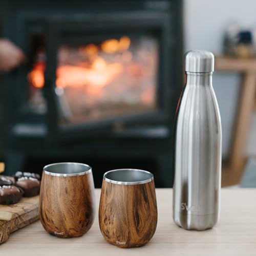 Stainless Steel Water Bottle (Silver Lining / 17 Ounces)