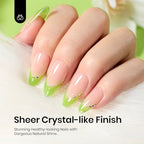 Beetles Green Gel Nail Polish (H - Sheer Green | Spring Glow-f269)