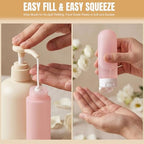 20 Pack Travel Bottles Set for Toiletries (multi-color B)