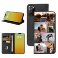 Custom Wallet Phone Case for Samsung Galaxy Note 20 Ultra 5G (Galaxy Note 20 Ultra / Black-E)