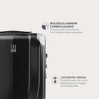 Pathways 3 Hardside Expandable Luggage (2-Piece Set (21/28) / Black Knight)