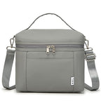 NOL 8L Insulated Lunch Bag for Women (Cool Gray / Medium (8 Liters))