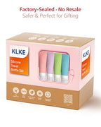 23 Pcs Travel Bottles for Toiletries (Pink-23PCS)
