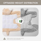 Weighted Lap Pad for Kids 5 lbs (55-beige Puppy Pattern / 22" x 16" | 5lbs)