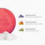 Maka Nature Geranium Shampoo Bar for Dry