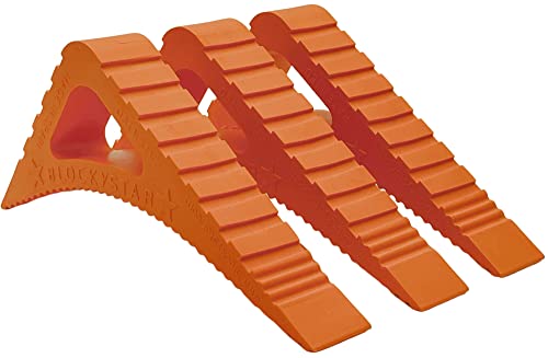 Rubber Door Stopper & Window Wedge (Orange)