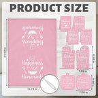 Pink Kitchen Decor Set (Pink)
