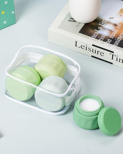 Travel Containers for Toiletries (3 Ounce (90ML) / Water Green)