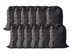 Extra Large Laundry Bag 30"x40" 12 Pack Black (Black / 12 Bags)