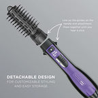 INFINITIPRO BY CONAIR The Knot Dr. Extra Small Oval Brush for Loose Curls on Short to Medium Hair (Extra Small Oval Brush / 1 Count (Pack of 1))