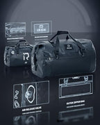 Motorcycle Dry Bag (Black / 30L)