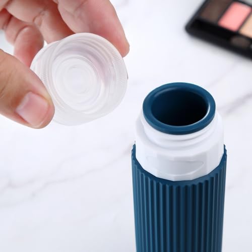 Travel Bottles for Toiletries (3 Ounces / Malachite)