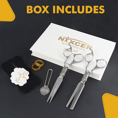 Professional Hairdressing Scissors 6.75" (Combo Set / SWORD CONVEX EDGE 6.75")