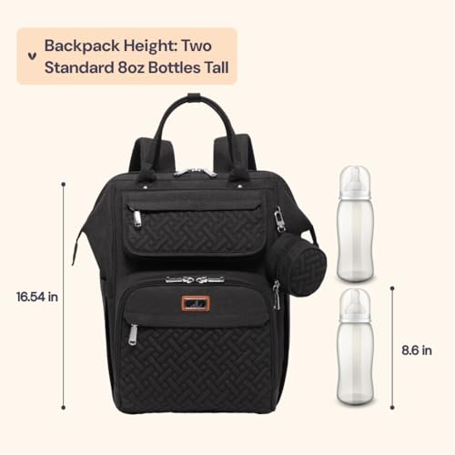 Diaper Bag Backpack (Black)