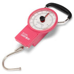 Mechanical Luggage Scale with Tape Measure (Pink)