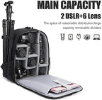 Cwatcun Camera Backpack Trolley Case Bag - Image 2